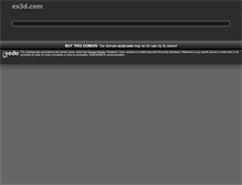 Tablet Screenshot of es3d.com